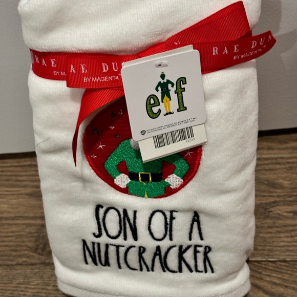 Rae Dunn - Hand Towels, 2 pack. Son of a Nutcracker - Picture 3 of 4